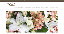 Desktop Screenshot of francoisereynal-fleuriste.com